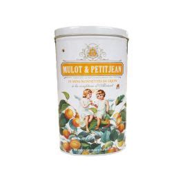 Mini Nonnettes Cu Caise In Cutie Metalica 190gr Mulot Et Petitjean