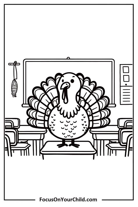 50+ Turkey Coloring Pages (Free PDF Printables)