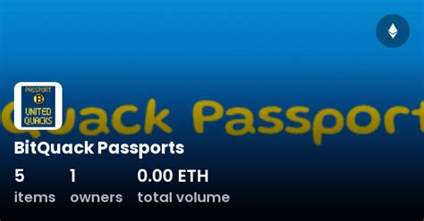 Bitquack Passports Collection Opensea