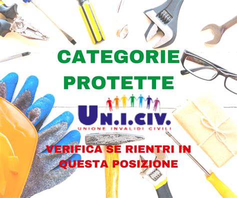 Categorie Protette Verifica Se Rientri In Questa Posizione Uniciv