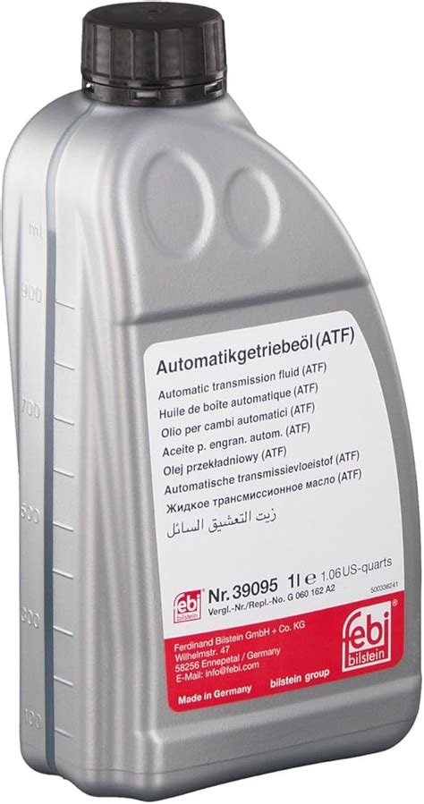 Febi Bilstein 39095 Automatic Transmission Fluid ATF Pack Of One