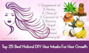 Top 25 Best Natural DIY Hair Masks For Hair Growth