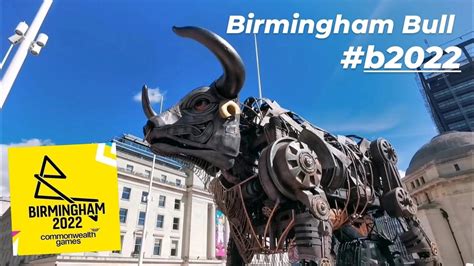 Bull In Birmingham Commonwealth Games 2022 Youtube