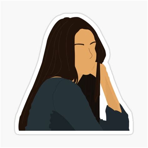 Elena Gilbert Sticker For Sale By Purplewings03 Redbubble