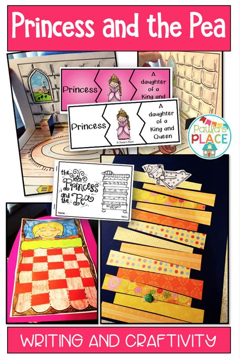 Princess And The Pea Craftivity And Writing Printables Princess And The Pea Writing Writing