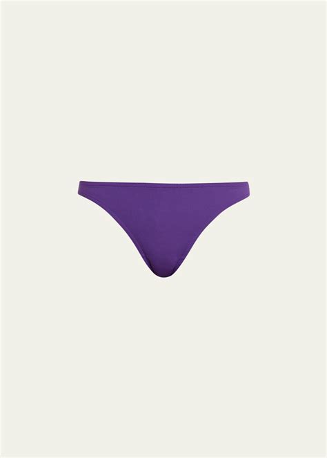 Eres Fripon Solid Low Rise Hipster Bikini Bottoms Bergdorf Goodman