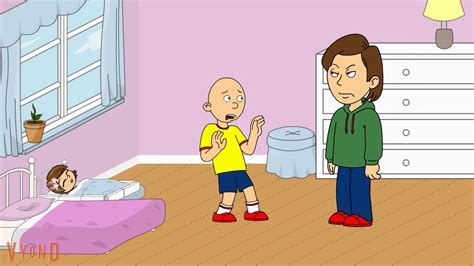 Caillou Scares The Baby Caillou Gets Grounded Ep 15 Youtube