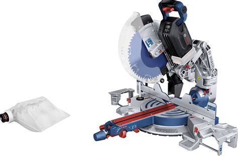 Bosch Professional Biturbo Gcm18v 305 Gdc Cordless Chop And Mitre Saw W