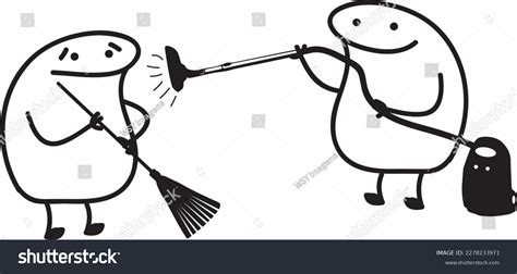 cleaning meme images stock  vectors shutterstock