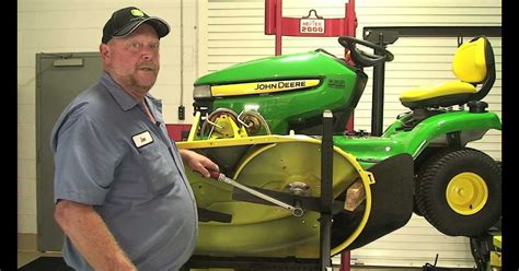 Changing Drive Belt On John Deere X