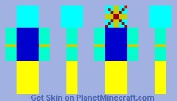 Computer geek Minecraft Skin