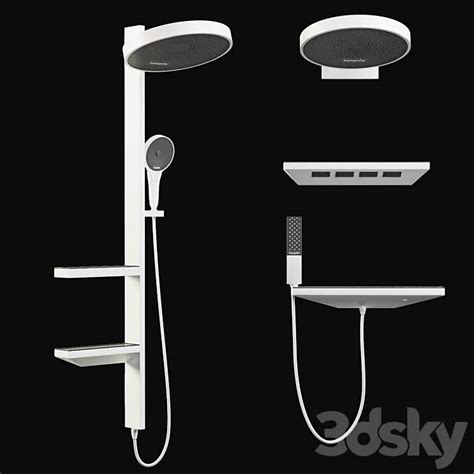 Hansgrohe rainfinity 3D Model - 3DSKY Decor Helper