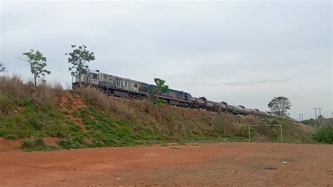 Trens VLI do Minas Bahia Tanqueiro Cargueiro Formações Dupla de