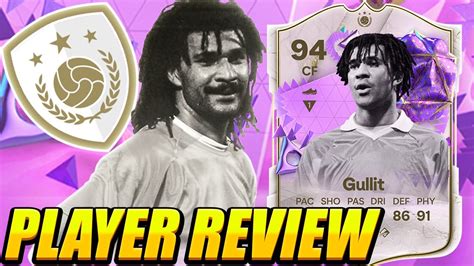 The Goat Fut Birthday Icon Gullit Player Review Fut Birthday