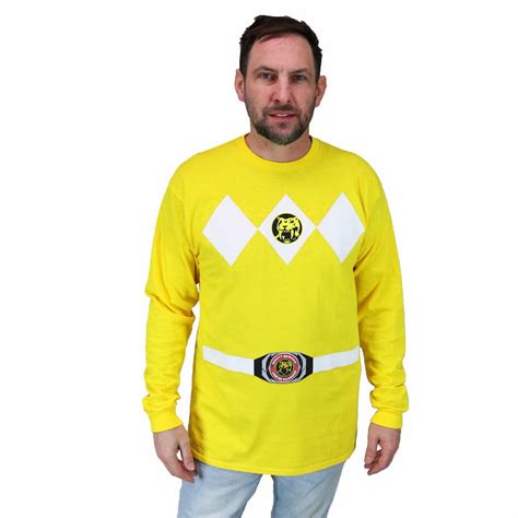 The Power Rangers Long Sleeve Costume T Shirt Power Rangers Tv Store Online