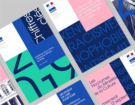 French Ministry of Culture - Visual identity | Behance