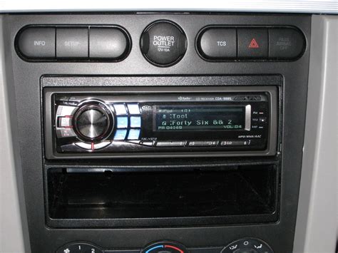 Installing Double Din Radio In 2001 Mustang