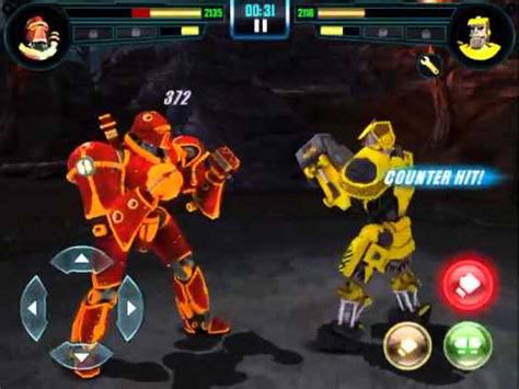 Real Steel World Robot Boxing Crimson Carnage Vs Excavator Youtube