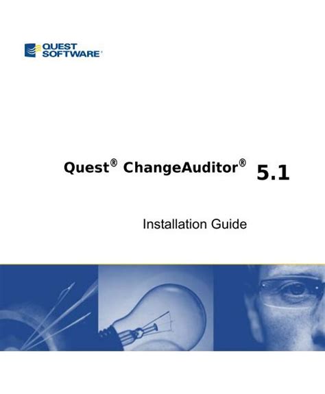 Changeauditor Installation Guide Quest Software