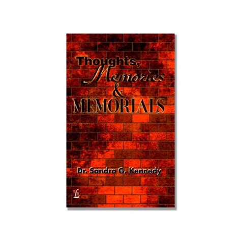 Thoughts Memories And Memorials Whole Life Christian Bookstore