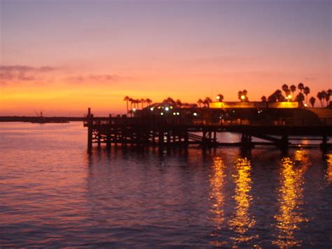 Sunset Over Redondo Beach Villagelinca Flickr