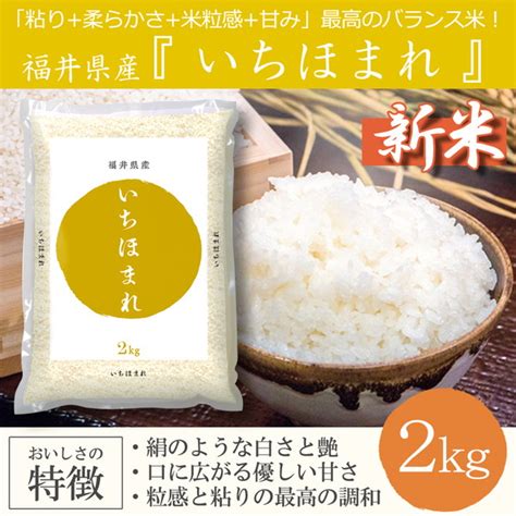 新米 米 お米 いちほまれ 5kg 福井県産 送料無料 一宮精米 令和4年産 値引