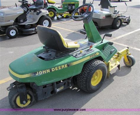 John Deere F510 Riding Mower In Manhattan KS Item 5154 Sold Purple