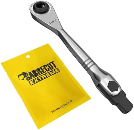 1 X SabreCut MRSC06 Flex Head Mini Micro Ratchet 1 4 6 3mm HEX 1 4