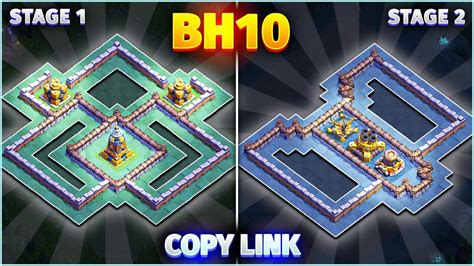 New Best Bh10 Base Copy Link Builder Hall 10 Anti 3 Star Base Clash Of Clans 3 Youtube