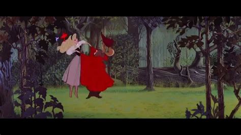 Sleeping Beauty And Prince Philip In The Woods