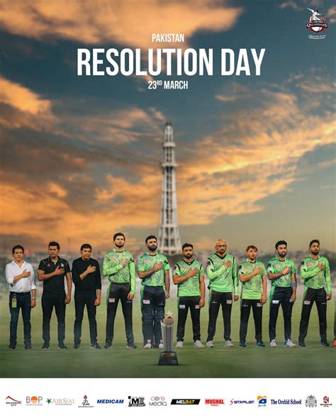 M On Twitter Rt Lahoreqalandars Warm Wishes On The Occasion Of Pakistan Resolution Day Drop