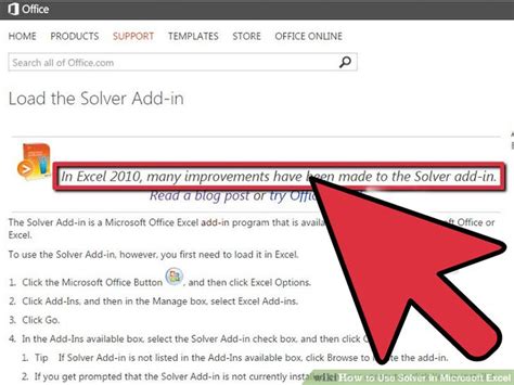 Easy Ways To Use Solver In Microsoft Excel Wikihow