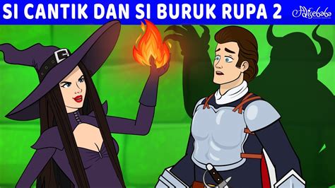 Si Cantik Dan Si Buruk Rupa Sihir Penyihir Kartun Anak Anak