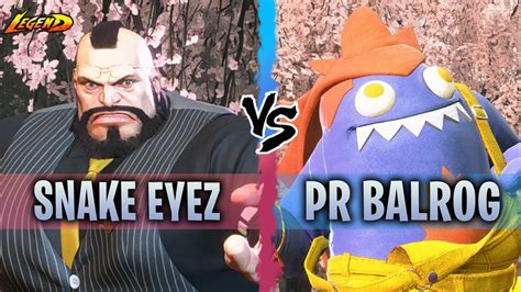 Sf Snake Eyez Zangief Vs Pr Balrog Blanka Street Fighter