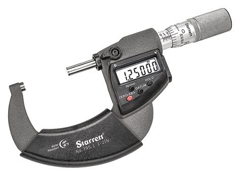 Starrett In To In To Mm Range Ip Ip Digital Outside