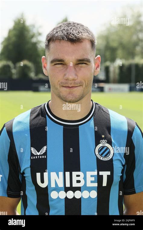 Brugge Belgium Th July Club S Ferran Jutgla Poses For A Team