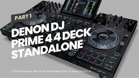 Denon Dj Prime Deck Standalone Smart Dj Console Serato Dj