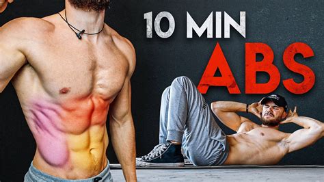 10 Min Abs Workout No Equipment Challenge Youtube