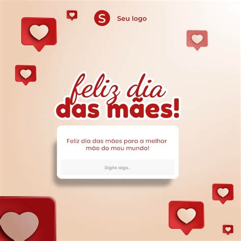 Premium Vector Caixa De Mensagem Para Dias Das M Es Em Redes Sociais