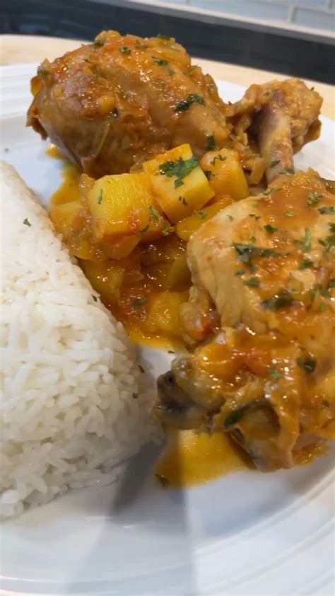 Muslos De Pollo Guisados Pollo Guisado Recetas Con Carne Molida De