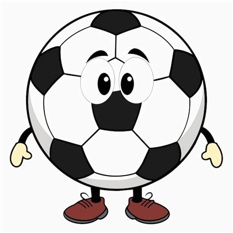 Premium Vector Soccer Ball White And Black Colors Vector