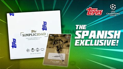 Unboxing Topps Simplicidad Incredible Soccer Cards Design