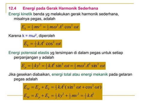 Gerak Harmonik Sederhanappt Free Download