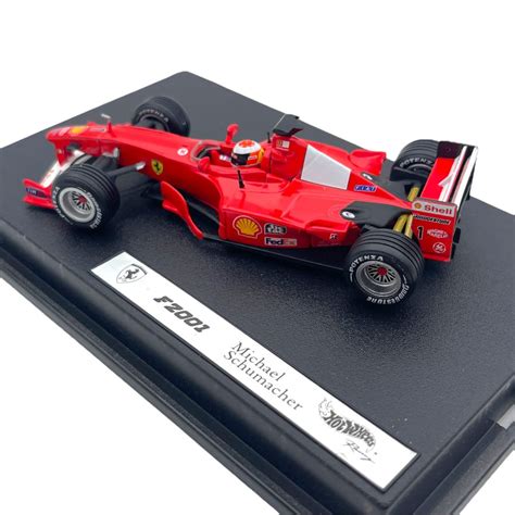 Modellino F1 Hotwheels Racing 1 43 Ferrari F2001 1 M Schumacher