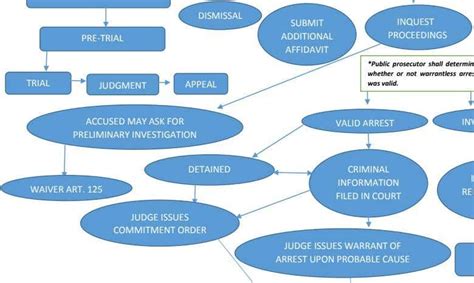 Criminal Trial Procedure Flowchart Chart Examples