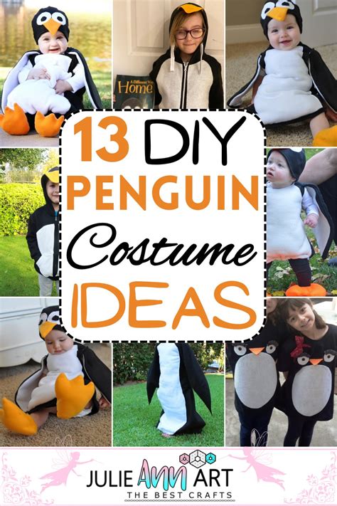 13 DIY Penguin Costume Ideas For Waddle Dance - Julie Ann Art