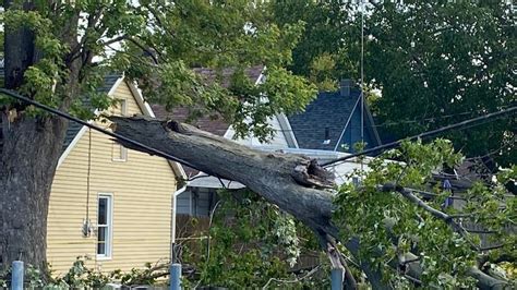 Downed Trees Knock Out Power For Thousands After Tuesday Night Storms