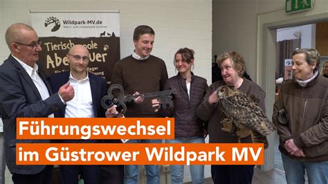 Führungswechsel im Güstrower Wildpark MV Langjähriger Parkchef Klaus