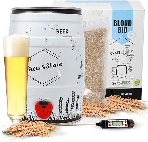 Kit De Brassage De Bi Re Blonde Bio Secret Santa