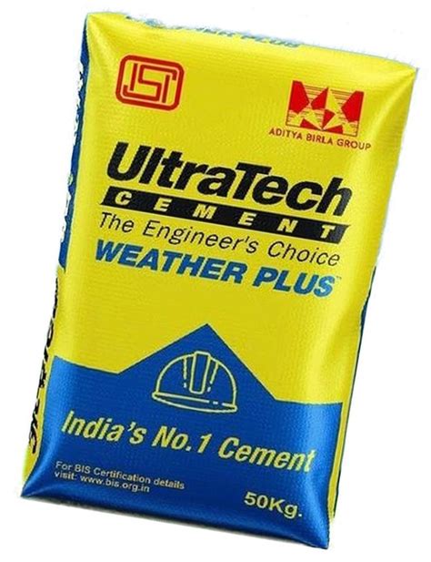 Ultratech Weather Plus Cement At Rs 450bag Ultratech Cement In